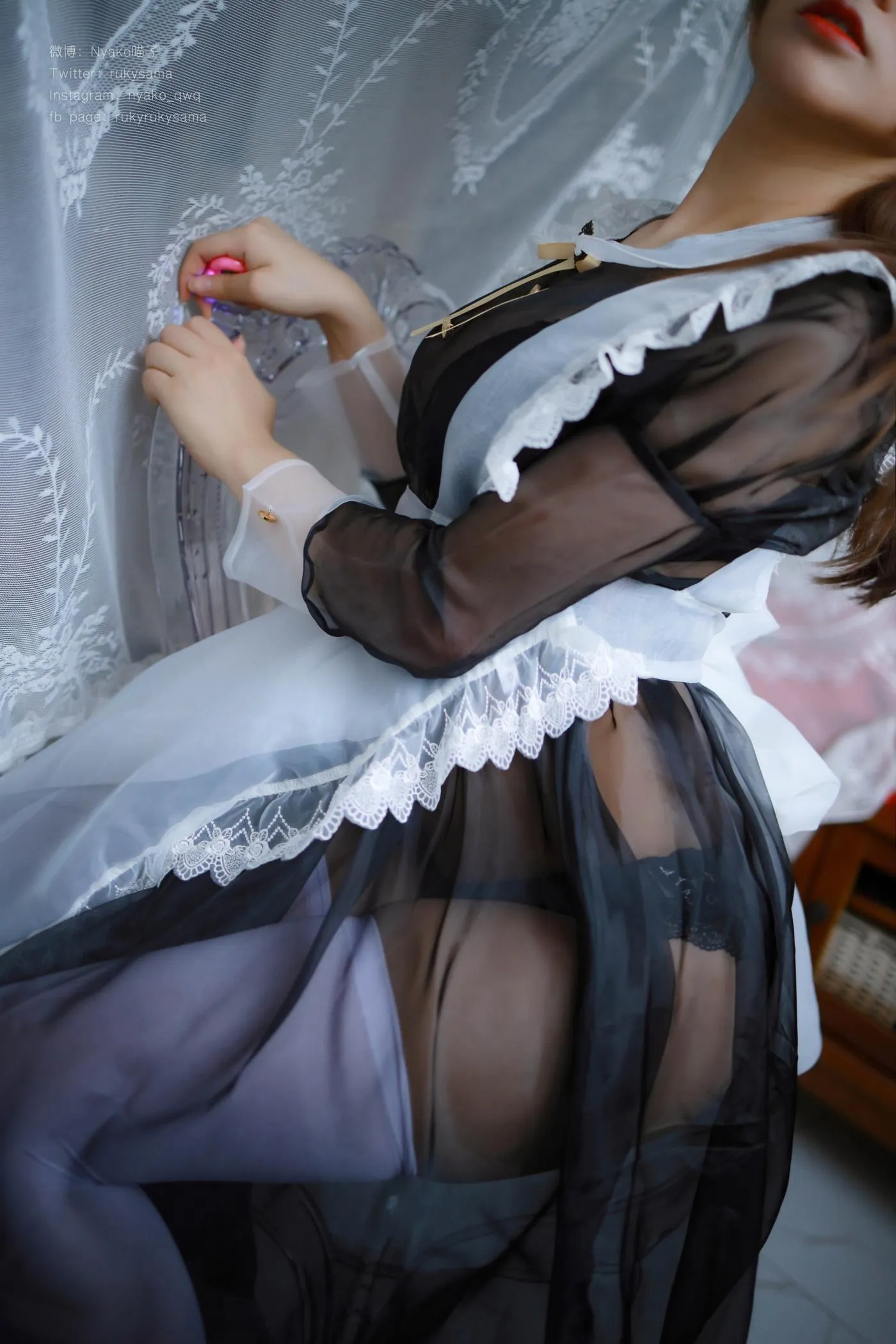 Nyako喵子 – NO.23 透明女仆 [50P]插图5